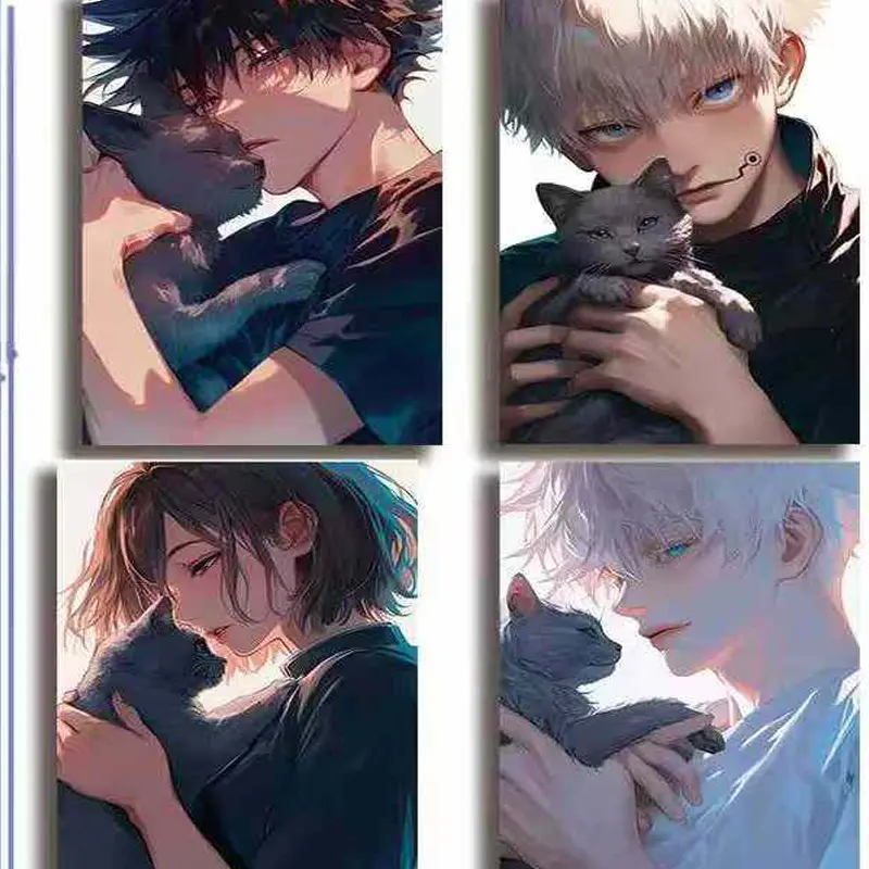 Wholesale Jujutsu Kaisen Wave 3 Nuan Nuan Wen Chuang Acrylic Colored Paper Cards Booster Box Game Character Card Hobbies Gift