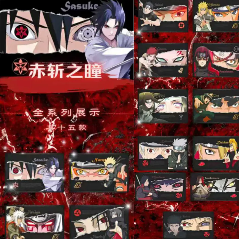 2025 Newest Naruto Multi-series Collection Card Booster Box Wholesale Anime Character Board Game Hobbies Gift Made For Fans