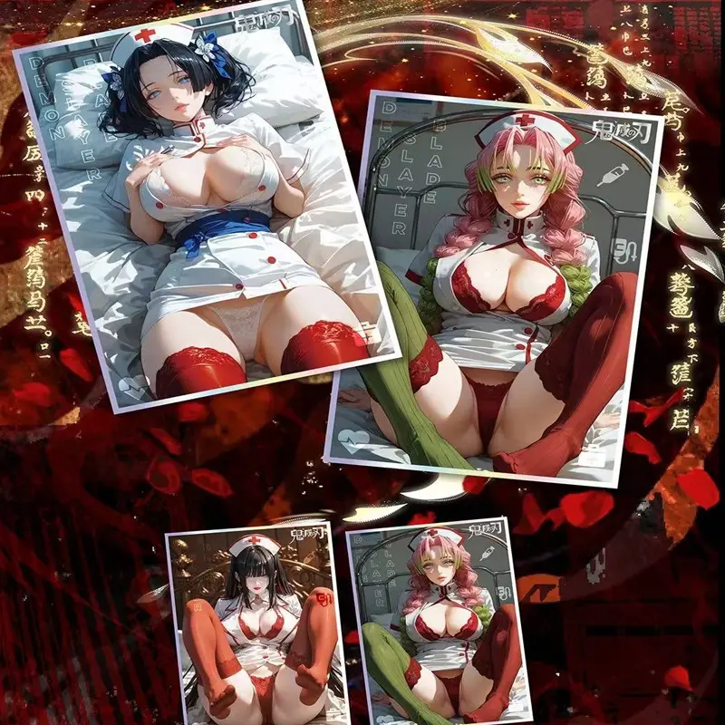 180PCS/Demon Slayer Wave1 A5 Collection Card Wholesale GuiMie Culture Anime Character Hobbies Gift