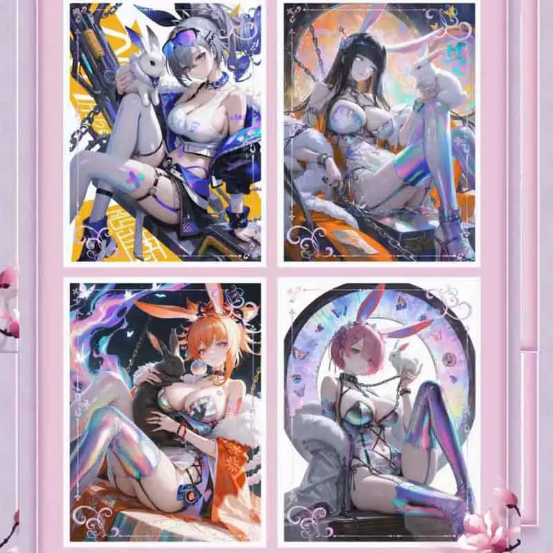 Wholesale Cards Goddesses Story Booster Box Jing Hong Anime Game Character Acrylic A4 Collection Card Board Game Birthday Gift