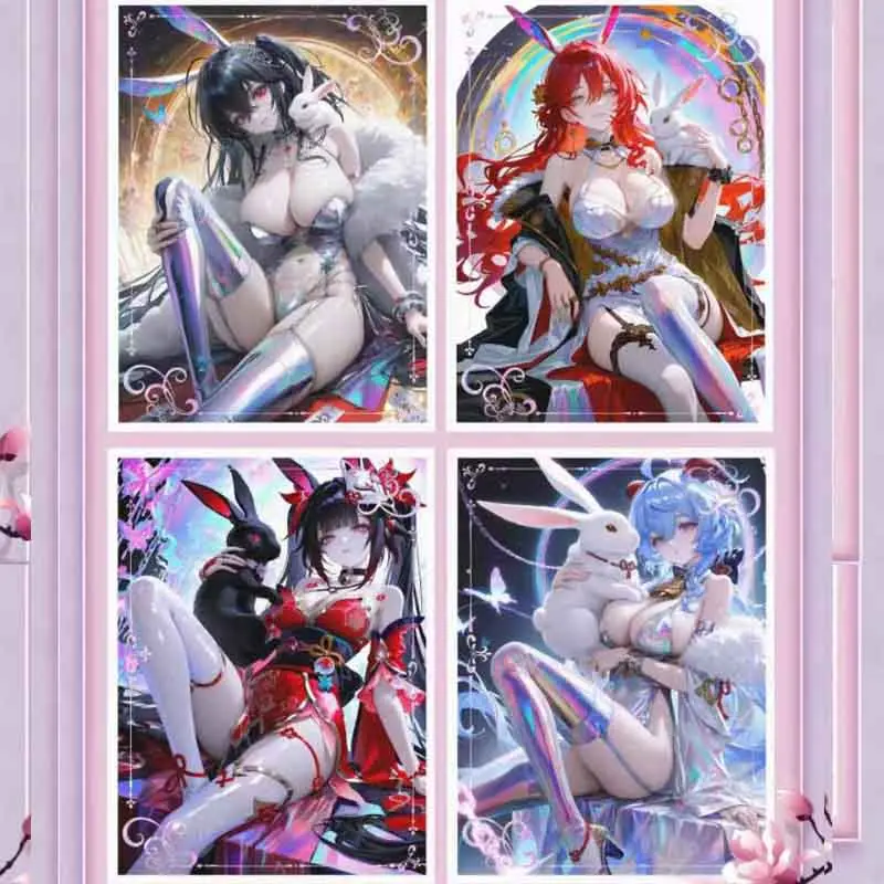 Wholesale Cards Goddesses Story Booster Box Jing Hong Anime Game Character Acrylic A4 Collection Card Board Game Birthday Gift