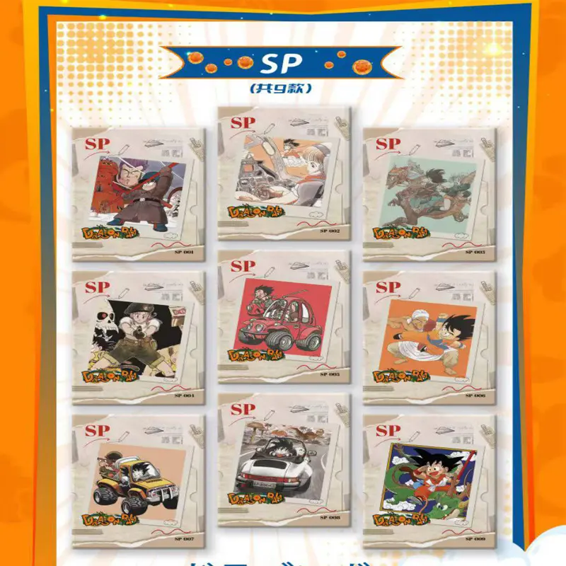 432Pcs/2025 New Dragon Ball Collection Cards By Yanka Culture Anime Character Gift Table Board Game Playing Cards For Fans