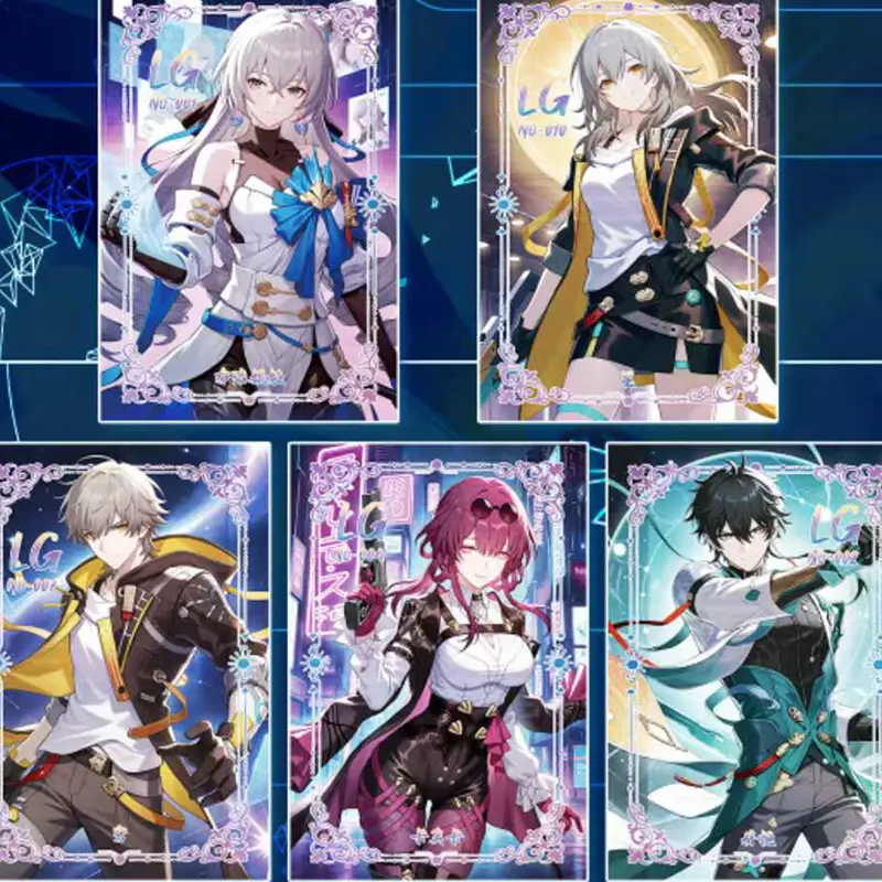 New Goddess Story Honkai Impact Collection Card Acrylic Colored Paper Booster Box Wholesale Board Game Hobbies Gift