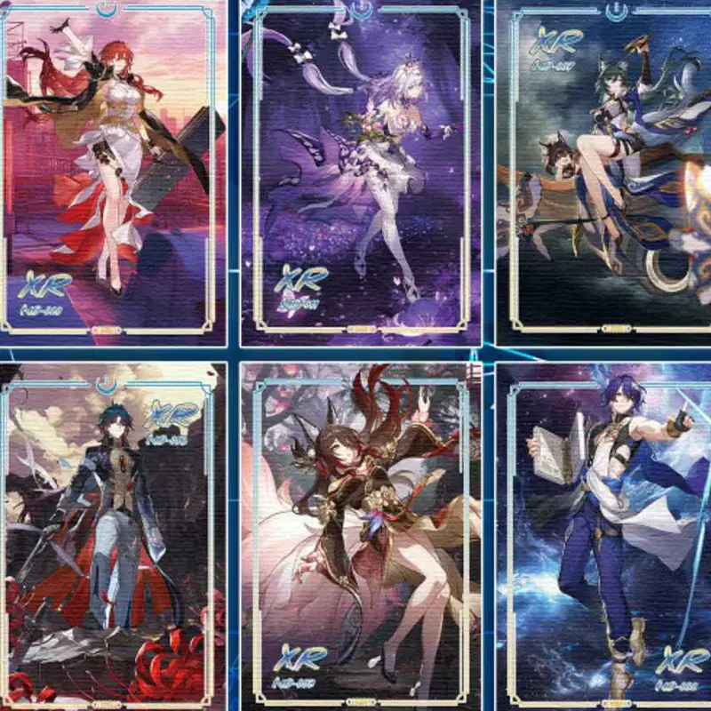 New Goddess Story Honkai Impact Collection Card Acrylic Colored Paper Booster Box Wholesale Board Game Hobbies Gift