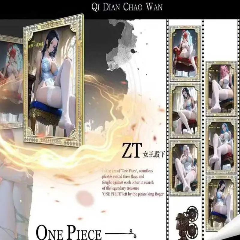 2025 ONE PIECE Collection Cards QiDian Chao Wan Wholesales Booster Box Game Anime Character Card Holiday Gift For Fans