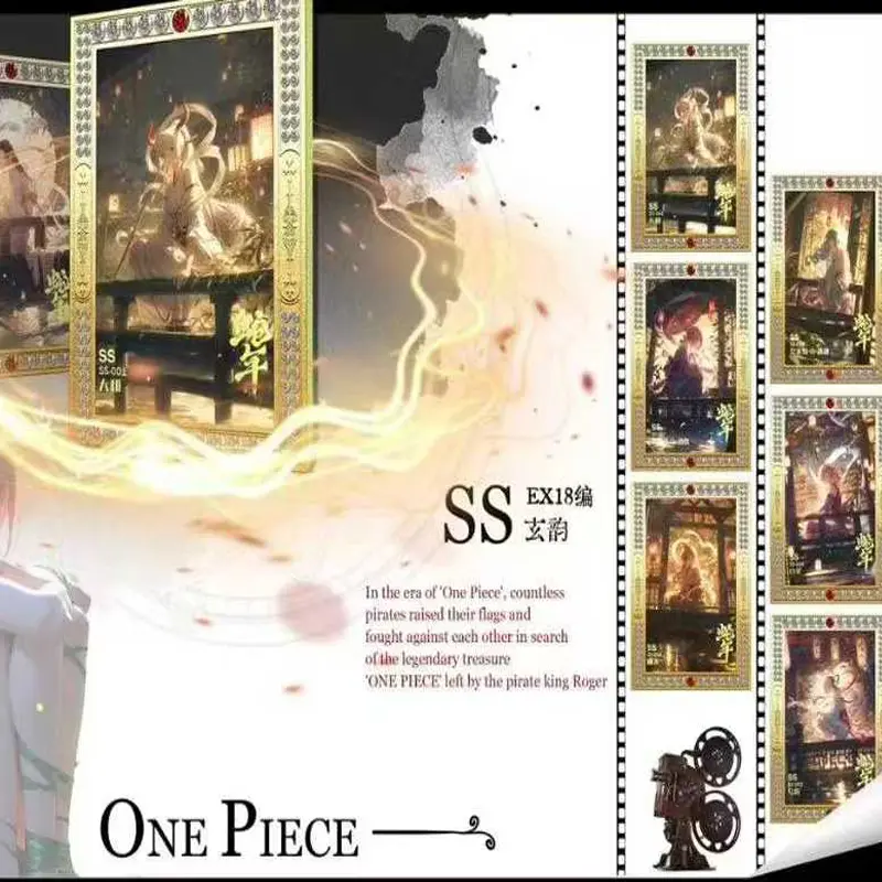 2025 ONE PIECE Collection Cards QiDian Chao Wan Wholesales Booster Box Game Anime Character Card Holiday Gift For Fans