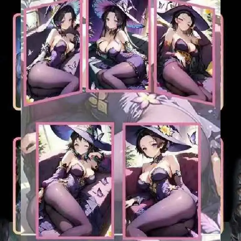 Demon Slayer Cards Wholesale Booster Box Teng Yang New Acrylic Collection Card Board Game Card Holiday Gifts For Children