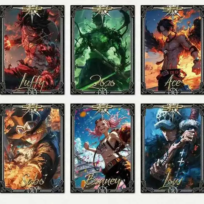 Wholesales Booster Box One Piece Collection Cards Luffy Eastern Artistig Conception Rare Cards Table Game Children Birthday Gift