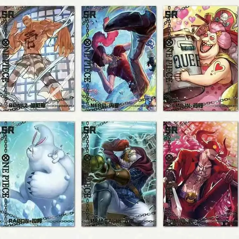 Wholesales Booster Box One Piece Collection Cards Luffy Eastern Artistig Conception Rare Cards Table Game Children Birthday Gift