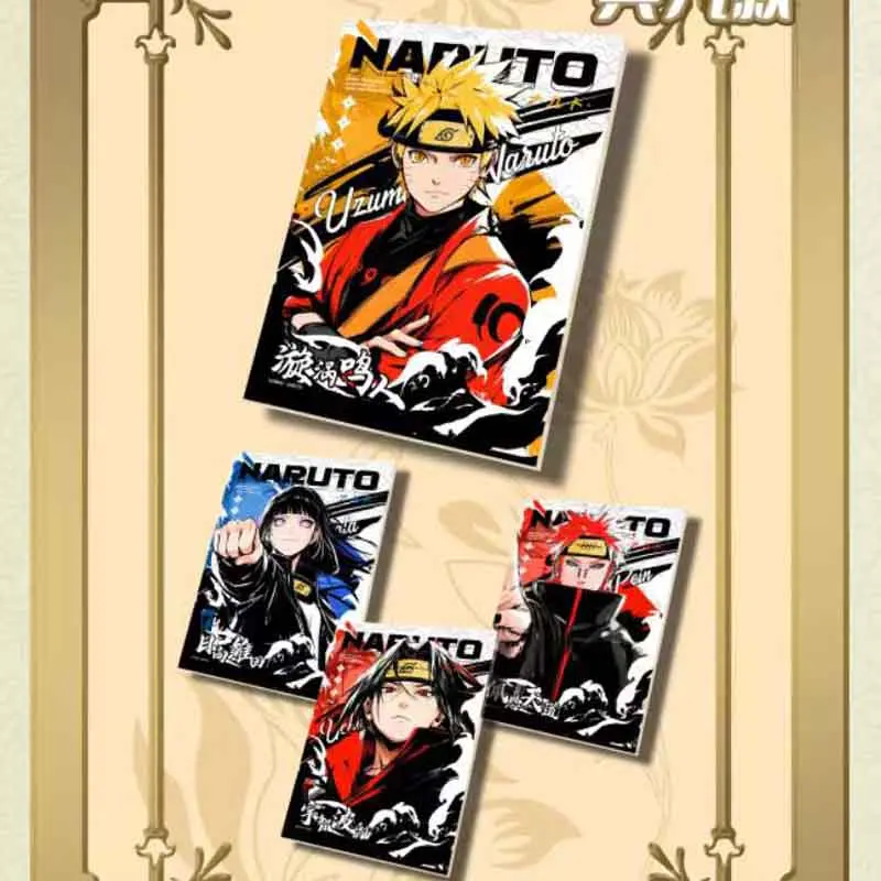 Naruto Cards Wholesale Booster Box Huoyingliexi 2025 Anime Character Collection Card board game Birthday Children's Gift