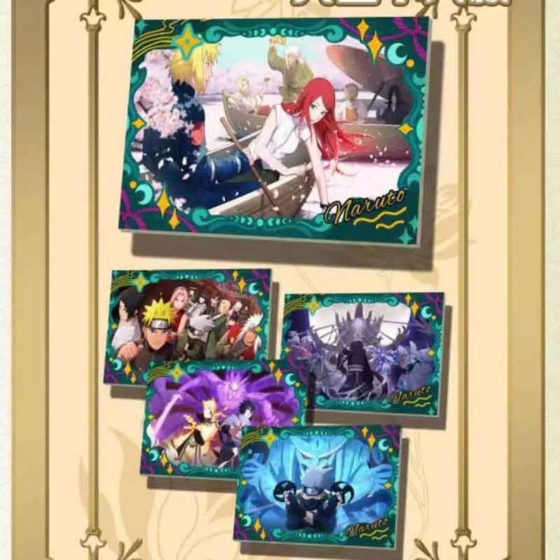 Naruto Cards Wholesale Booster Box Huoyingliexi 2025 Anime Character Collection Card board game Birthday Children's Gift