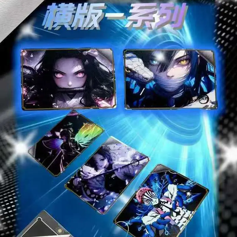 2025 Demon Slayer Metal Card Wave 1 Ultra Clear Wholesale Anime Character  Collection Card Hobbies Gift And Child Toys