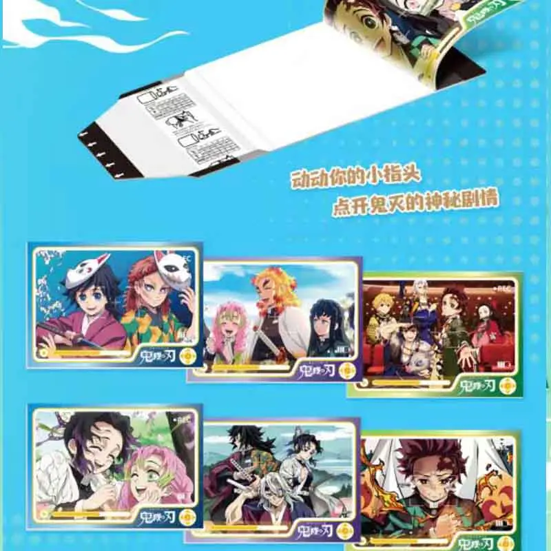 Demon Slayer Collection Cards Booster Box Wholesale Shi Guang Gu 2025 Anime Characters Collection Card Board Game Holiday Gift