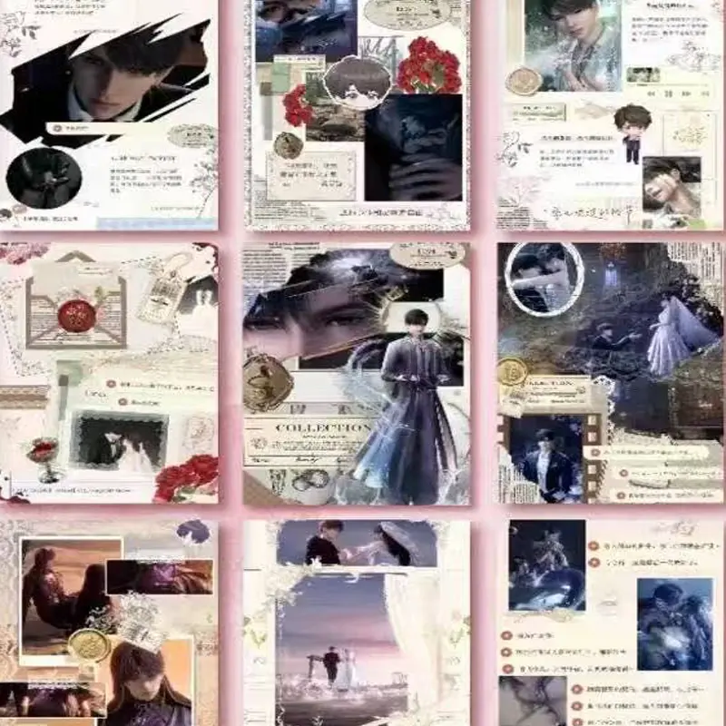 200PCS/New Love And Deep Space ZhiYan Culture Wholesale Cosplay Cartoon Holographic Cards Children Toys Hobbies Gifts