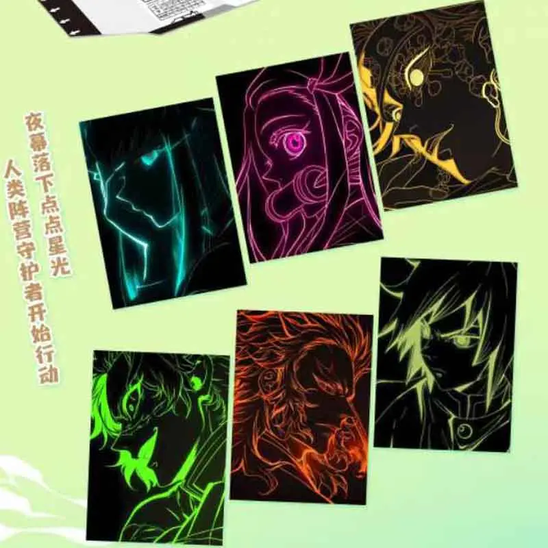 Demon Slayer Collection Cards Booster Box Wholesale Shi Guang Gu 2025 Anime Characters Collection Card Board Game Holiday Gift