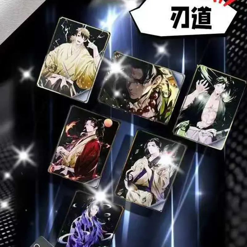 2025 Demon Slayer Metal Card Wave 1 Ultra Clear Wholesale Anime Character  Collection Card Hobbies Gift And Child Toys