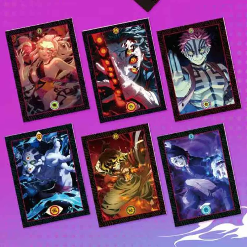 Demon Slayer Collection Cards Booster Box Wholesale Shi Guang Gu 2025 Anime Characters Collection Card Board Game Holiday Gift