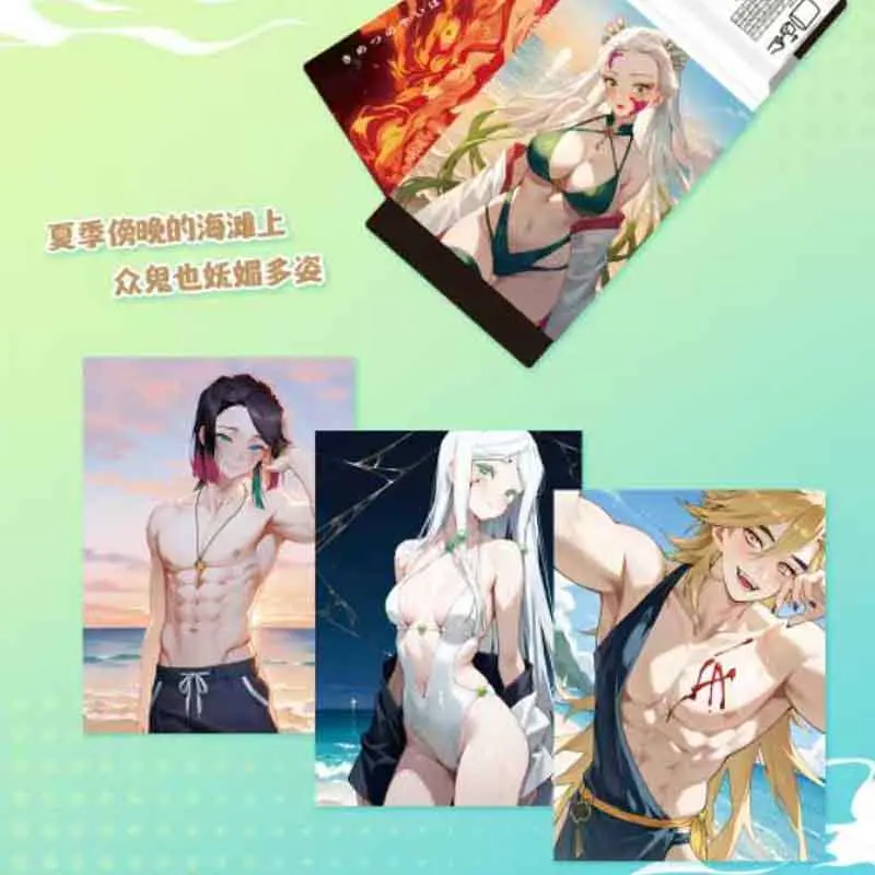 Demon Slayer Collection Cards Booster Box Wholesale Shi Guang Gu 2025 Anime Characters Collection Card Board Game Holiday Gift
