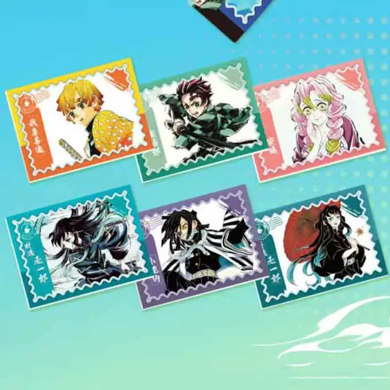 Demon Slayer Collection Cards Booster Box Wholesale Shi Guang Gu 2025 Anime Characters Collection Card Board Game Holiday Gift