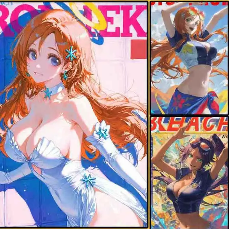 Wholesale Bleach Cards Booster Box Yijing B5 Size Flash Card Animation Game Collection Card Table Games Children Birthday Gifts