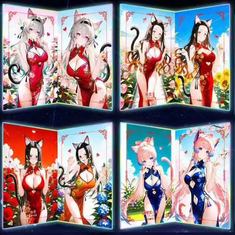 Goddess Story Cards Booster Box Wholesale Pian Ruo Jing Hong Wave1 Fold Collection Card Sexy Goddess Feast Board Game Card Gift