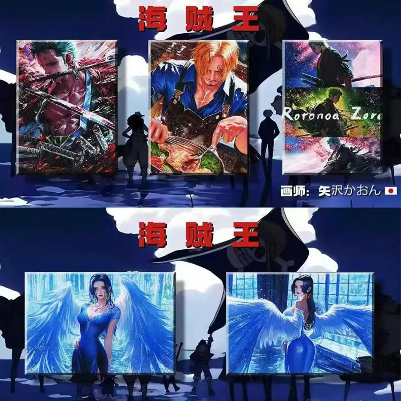 2025 Newest One Piece Wave 10 Hand Drawn Collection Cards Wholesales Booster Box Game Anime Character Card Toys And Hobbies Gift