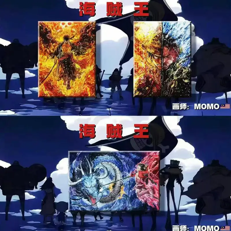 2025 Newest One Piece Wave 10 Hand Drawn Collection Cards Wholesales Booster Box Game Anime Character Card Toys And Hobbies Gift