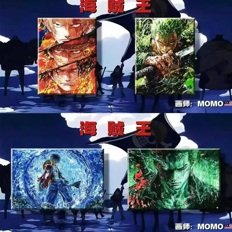 2025 Newest One Piece Wave 10 Hand Drawn Collection Cards Wholesales Booster Box Game Anime Character Card Toys And Hobbies Gift
