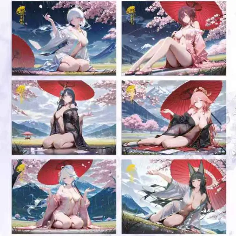 Wholesale Booster Box Card Goddesses Story Promise Of Flower Mirror A5 Collection Card Sexy Waifu Card Board Game Holiday Gift