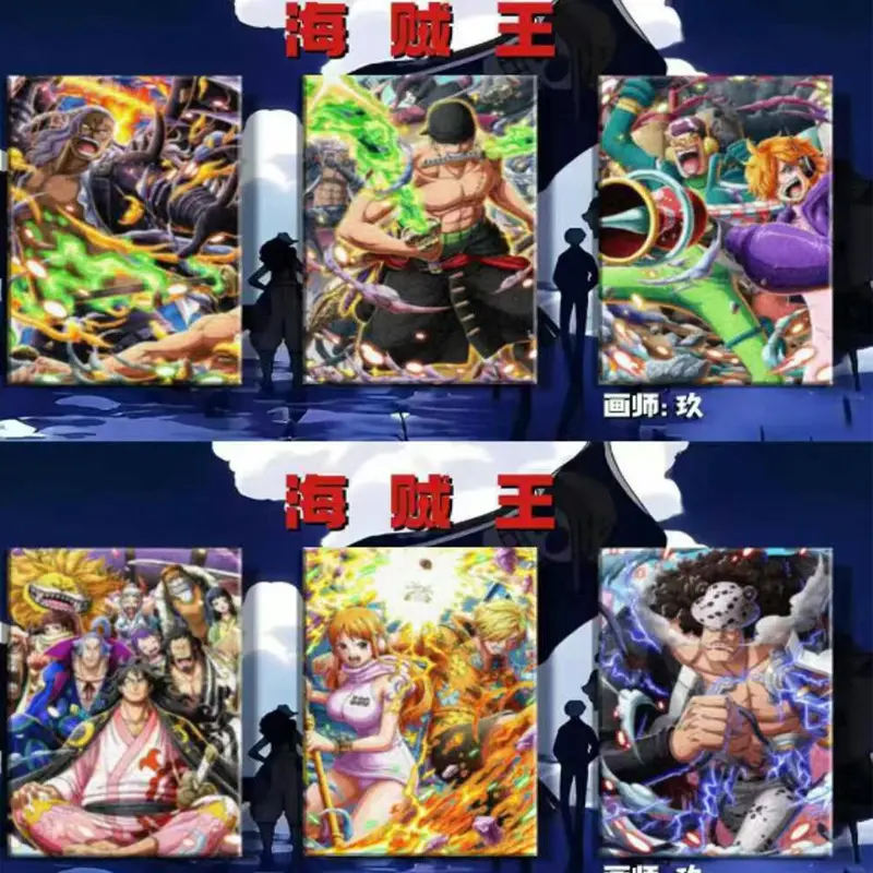 2025 Newest One Piece Wave 10 Hand Drawn Collection Cards Wholesales Booster Box Game Anime Character Card Toys And Hobbies Gift