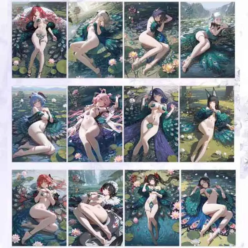 Wholesale Booster Box Card Goddesses Story Promise Of Flower Mirror A5 Collection Card Sexy Waifu Card Board Game Holiday Gift