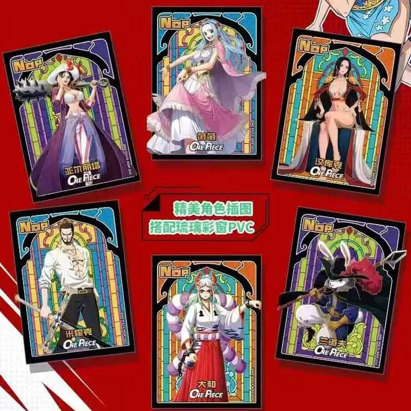 One Piece Collection Cards Wholesales Booster Box Wan Ka Luffy Game Anime Character Card Kids Toys Holiday Gift