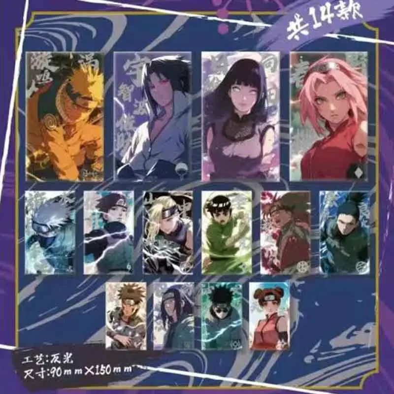 Naruto Cards Booster Box Wholesale 2025 Youth Palying Party Card Collection Card Birthday Children's Gift