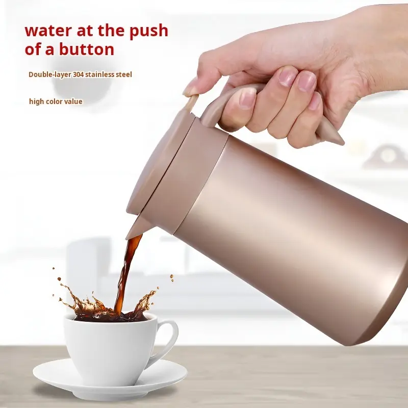 Stainless Steel Insulated Coffee Cup for Home Coffee Maker Wine Bottle Brewing and Storage