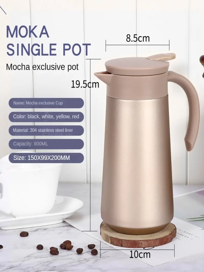 Stainless Steel Insulated Coffee Cup for Home Coffee Maker Wine Bottle Brewing and Storage