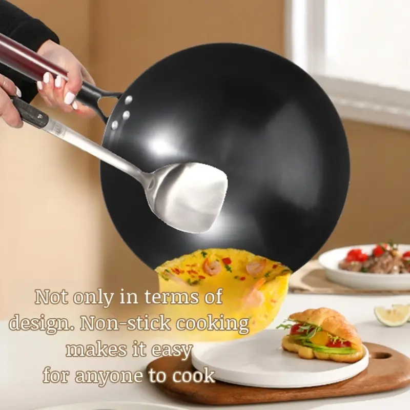 Uncoated thirdgen frying pan Upgraded lightweight hotel special
