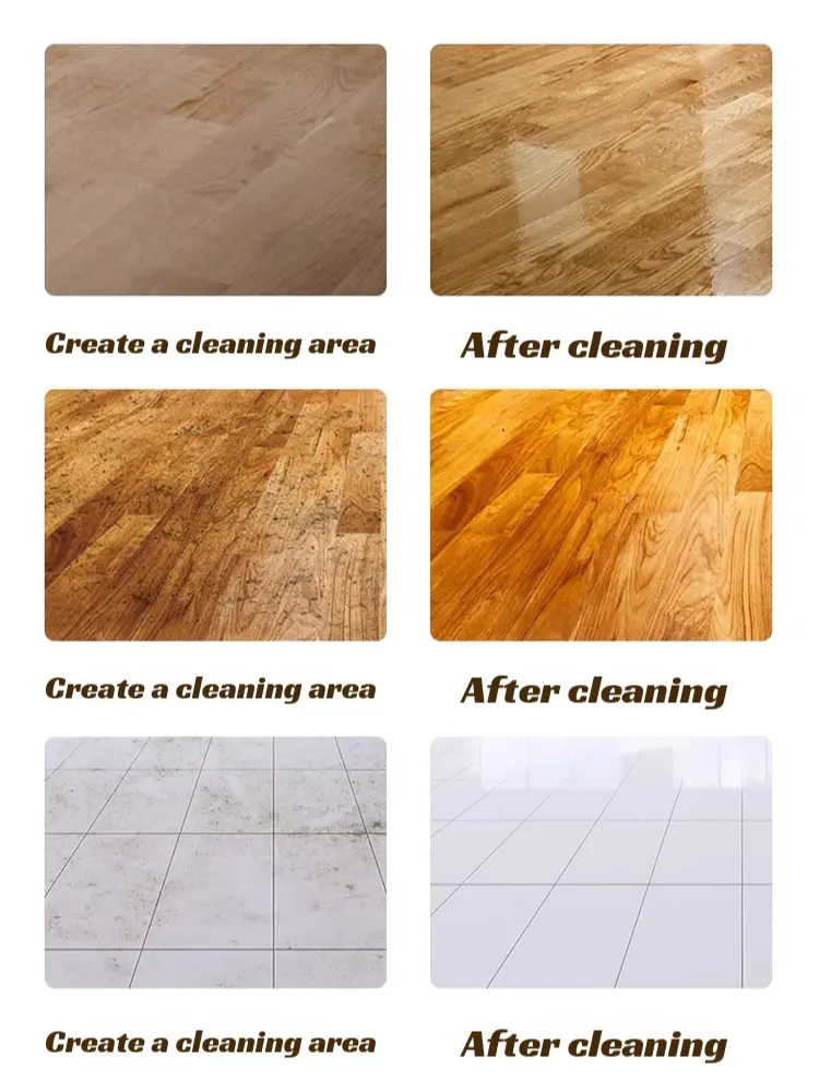 500ML Tile Floor Cleaner Floor Cleaner Wood Flooring Polish Floor Tile Cleaner Decontamination Powerful Floor Cleaning for Bed
