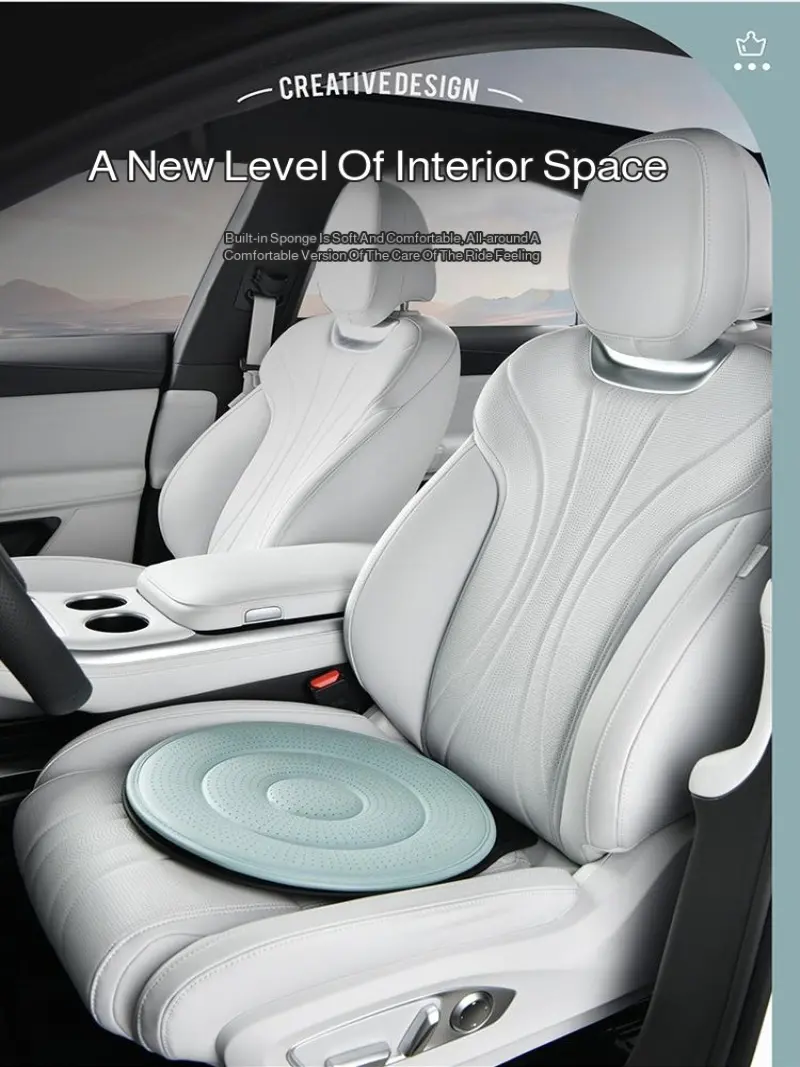 360 degree rotating car seat cushion for elderly and pregnant women in all seasons universal multifunctional mobile seat cover