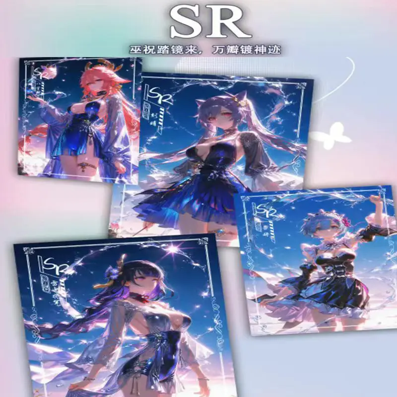 2025 Goddess Story Booster Box Cards A5 Acrylic Colored Paper Collection Waifu Full Set Card Game Anime Board Game Child Gifts
