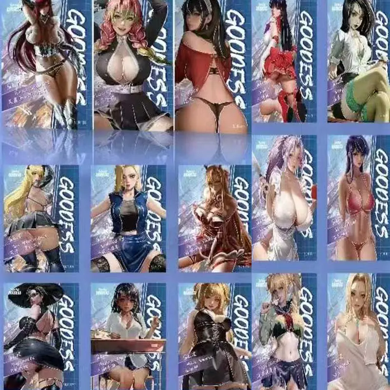 396Pcs/2025 Lastest Goddess Story Lucky Goddess 2 Booster Box Wholesale Metal Cards Rich Prizes Board Game Hobbies Gift