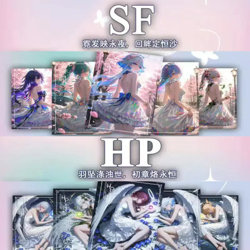 2025 Goddess Story Booster Box Cards A5 Acrylic Colored Paper Collection Waifu Full Set Card Game Anime Board Game Child Gifts