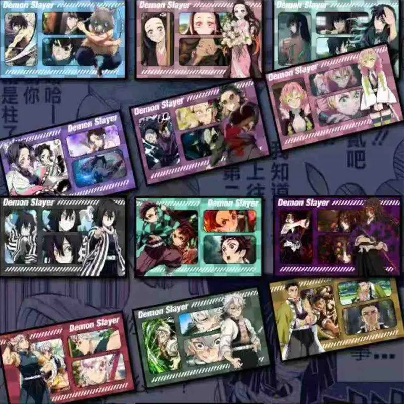2025 Demon Slayer Collection Cards Wholesale Infinite Pictures Anime Character Hobbies Gift And Child Toys