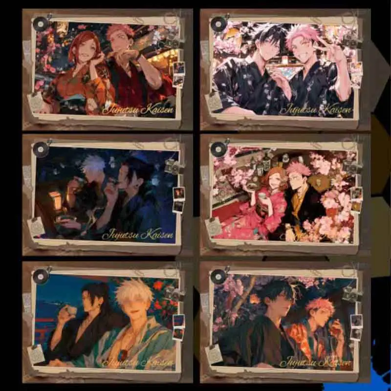 2025 Wholesale JUJUTSU  KASEN Cards Booster Box Rui Ka A5 Collection Card Board Game Card Children's Birthday Gifts