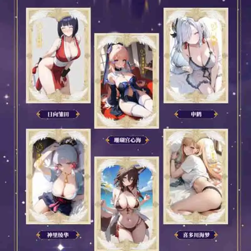 Wholesale Goddess Story Card Booster Box Dream Love A5 Anime Game Sexy Bikini Character Collection Card Table Games Holiday Gift