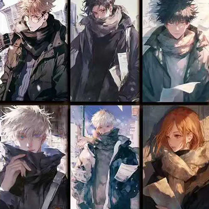 Wholesale Jujutsu Kaisen Cards Booster Box Anime Game Character Card Board Game Card Playing Card Birthday Gift Toys