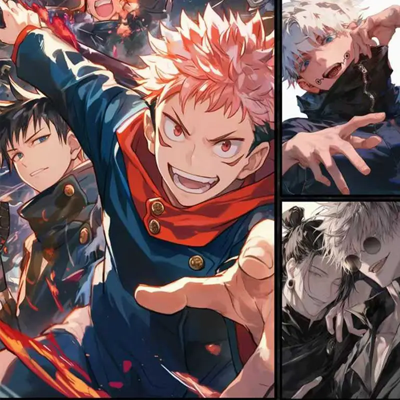 Wholesale Jujutsu Kaisen Cards Booster Box Gojo Satoru Anime Game Character Card Board Game Card Playing Card Birthday Gift Toys