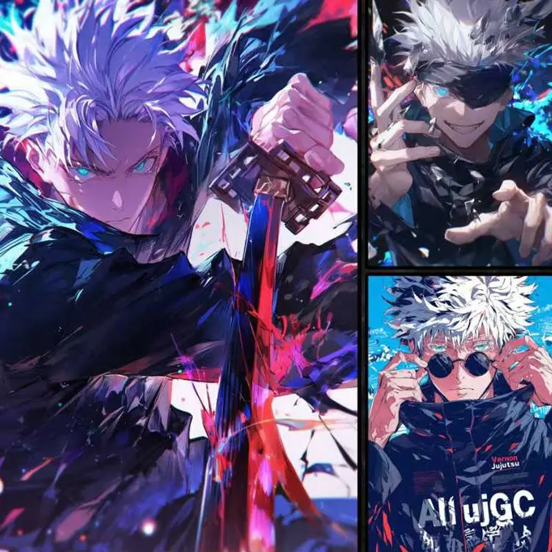 Wholesale Jujutsu Kaisen Cards Booster Box Gojo Satoru Anime Game Character Card Board Game Card Playing Card Birthday Gift Toys
