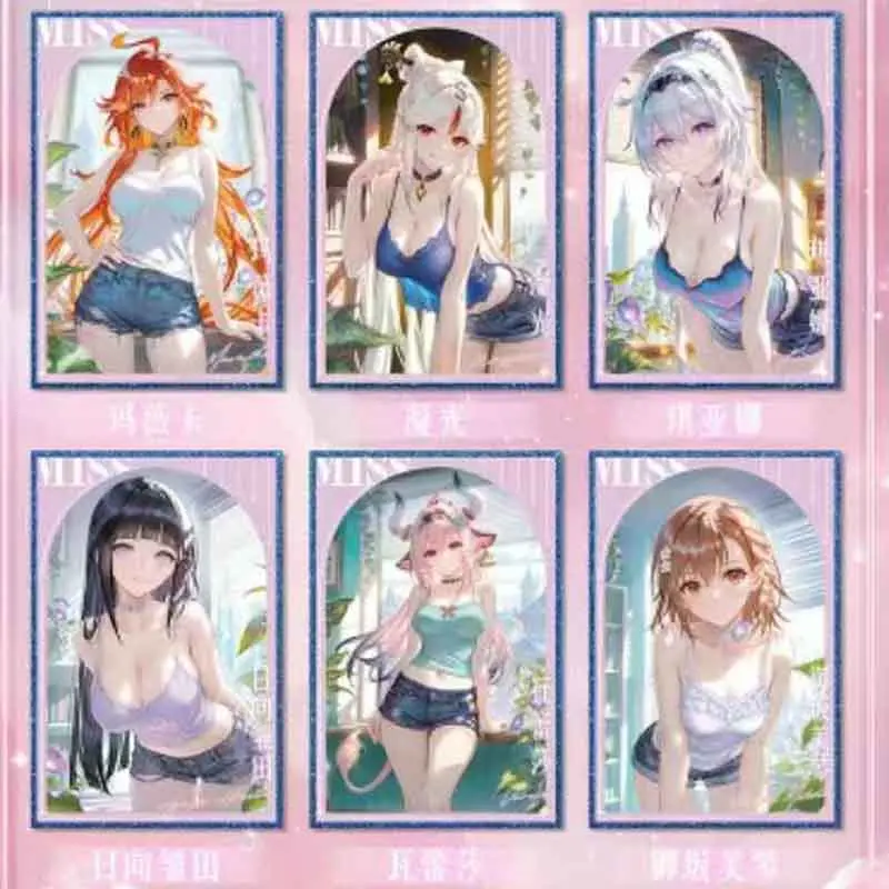 Wholesale Cards Goddess Story Booster Box Meet Card Sexy Anime Game Character Collection Cards Table Games Birthday Gift