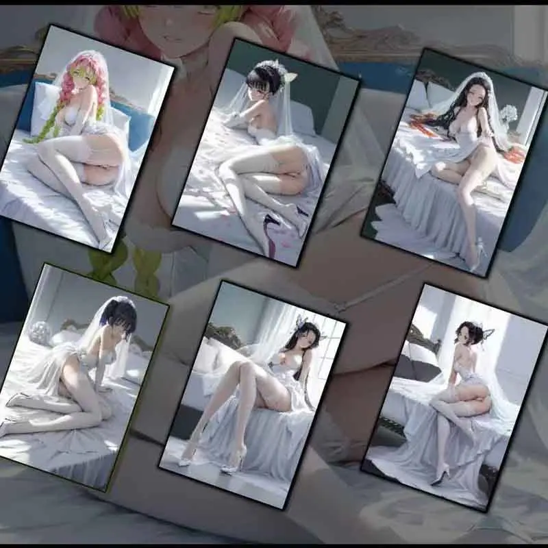 2025 Newest Demon Slayer Cards Wholesale Booster Box Anime Game Cute Character Card Collection Card Children Hobbies Gift