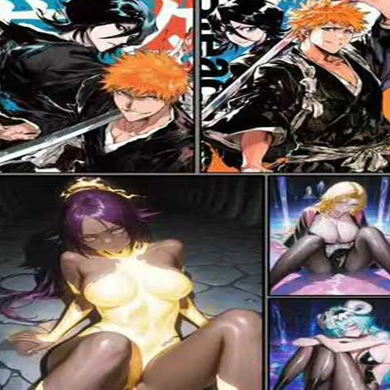 Wholesale Bleach Cards Booster Box B5 Size Flash Card Animation Game Collection Card Table Games Children Gift And Hobbies Gifts